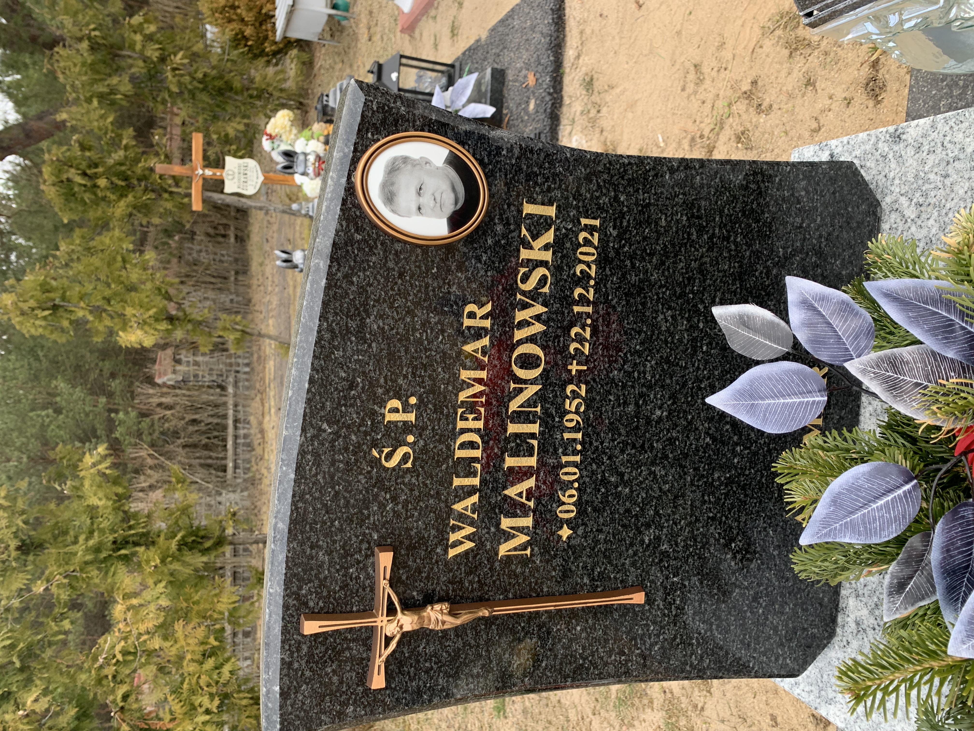 Waldemar Malinowski 1952 Borne Sulinowo - Grobonet - Wyszukiwarka osób pochowanych