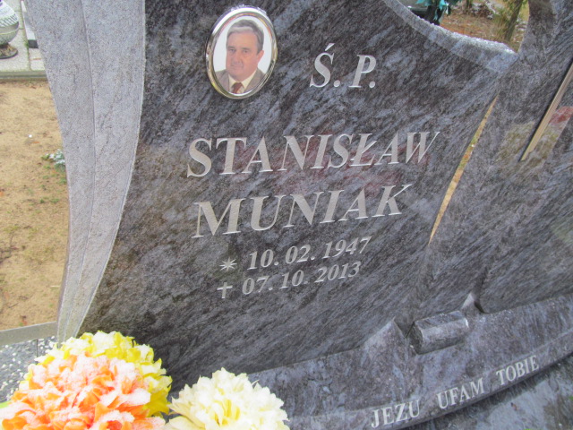 Stanisław Muniak 1947 Borne Sulinowo - Grobonet - Wyszukiwarka osób pochowanych