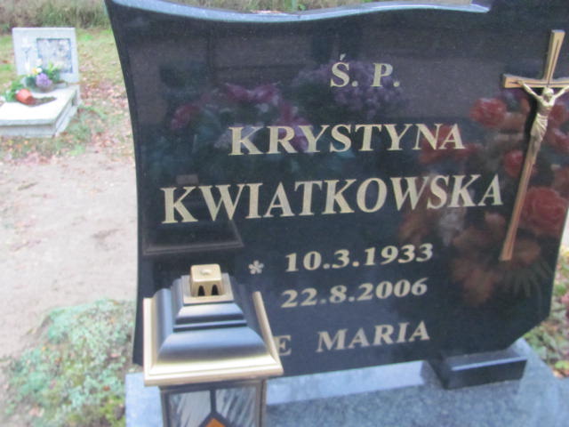 Danuta Kwiatkowska 1953 Borne Sulinowo - Grobonet - Wyszukiwarka osób pochowanych