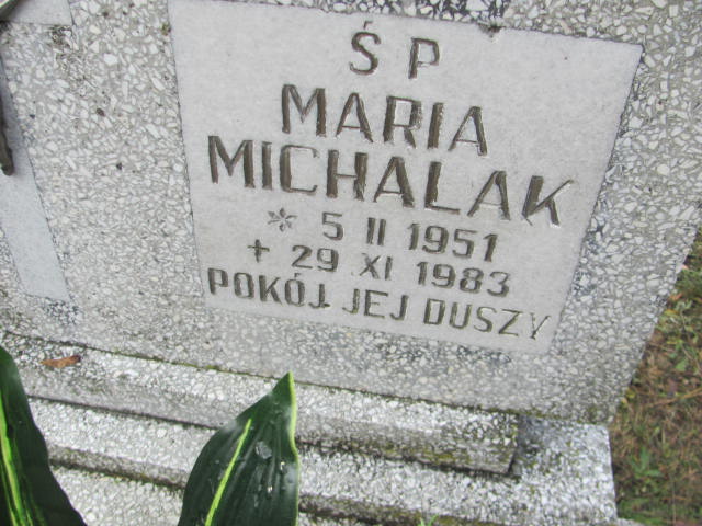 Maria Michalak 1951 Borne Sulinowo - Grobonet - Wyszukiwarka osób pochowanych