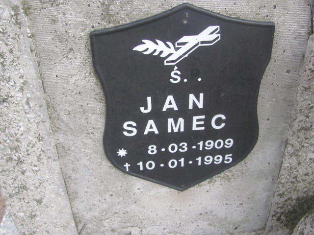 Jan Sameć 1909 Borne Sulinowo - Grobonet - Wyszukiwarka osób pochowanych