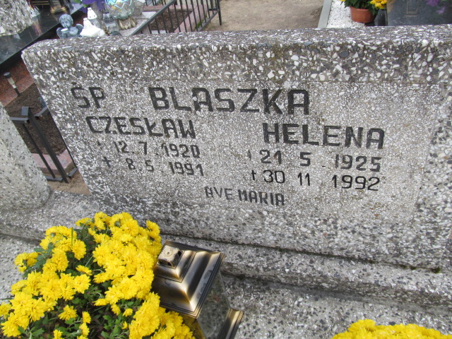 Helena Blaszka 1925 Borne Sulinowo - Grobonet - Wyszukiwarka osób pochowanych