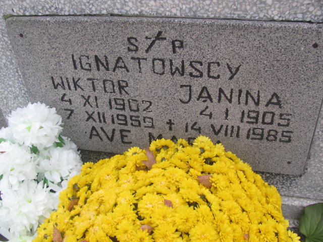 Janina Ignatowska 1905 Borne Sulinowo - Grobonet - Wyszukiwarka osób pochowanych