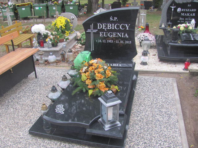 Eugenia Dębicka  1953 Borne Sulinowo - Grobonet - Wyszukiwarka osób pochowanych