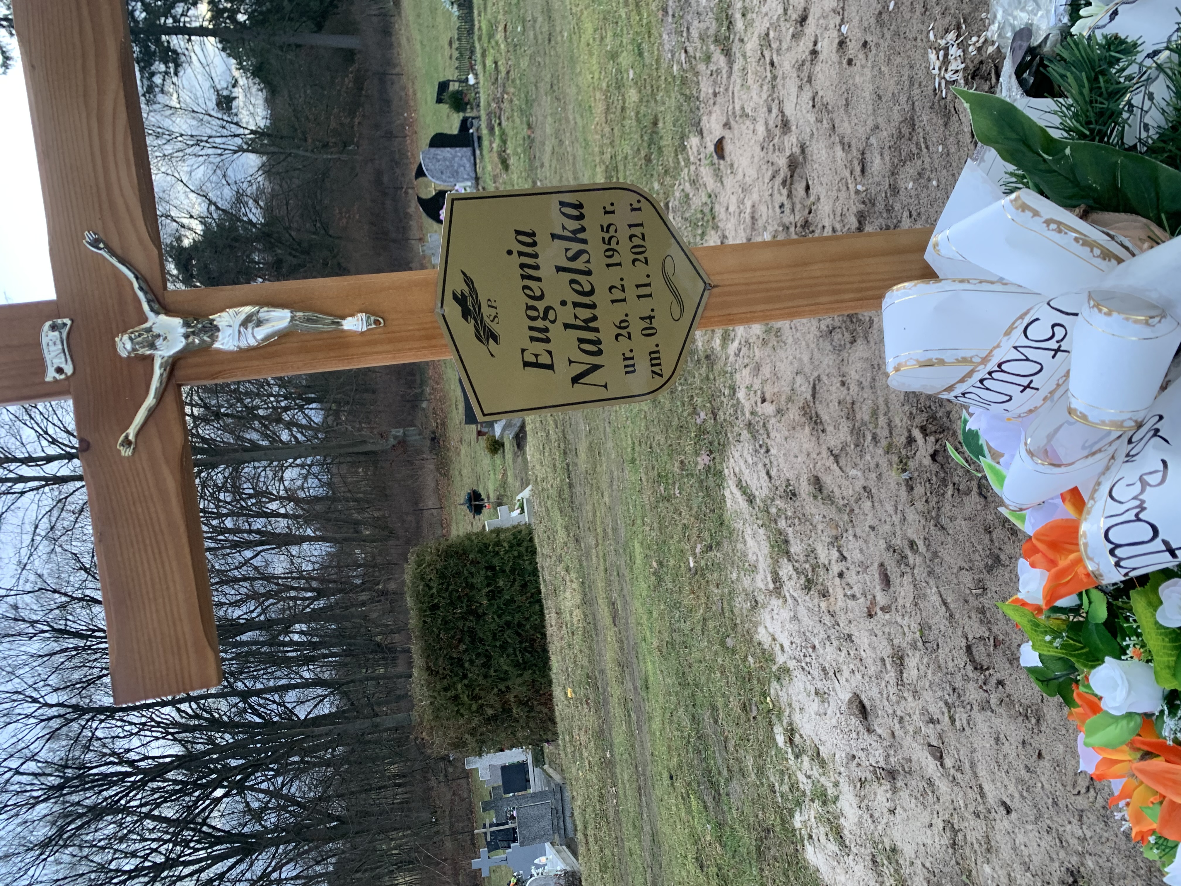 Eugienia Nakielska 1955 Borne Sulinowo - Grobonet - Wyszukiwarka osób pochowanych