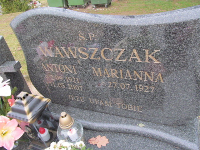 Marianna Wawszczak 1927 Borne Sulinowo - Grobonet - Wyszukiwarka osób pochowanych