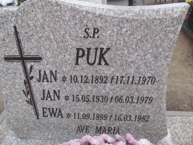 Ewa Puk 1899 Borne Sulinowo - Grobonet - Wyszukiwarka osób pochowanych