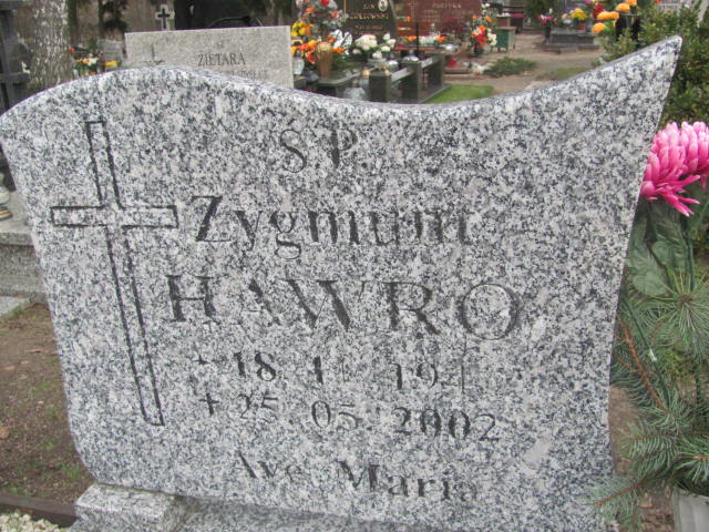 Zygmunt Hawro  1941 Borne Sulinowo - Grobonet - Wyszukiwarka osób pochowanych