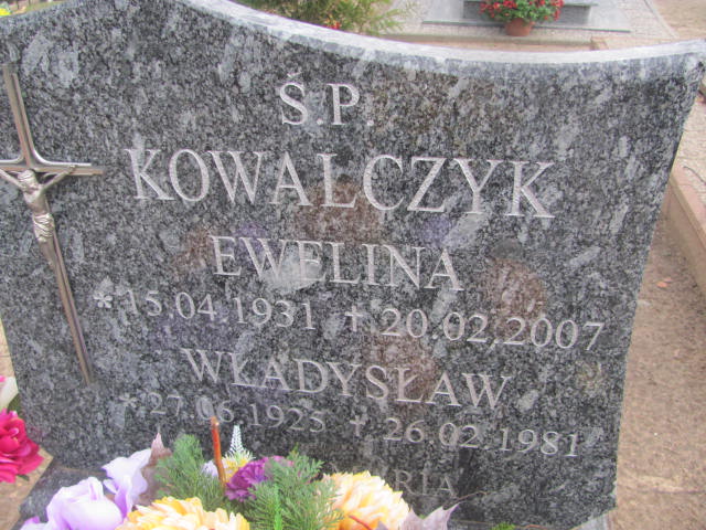 Ewelina Kowalczyk  1931 Borne Sulinowo - Grobonet - Wyszukiwarka osób pochowanych