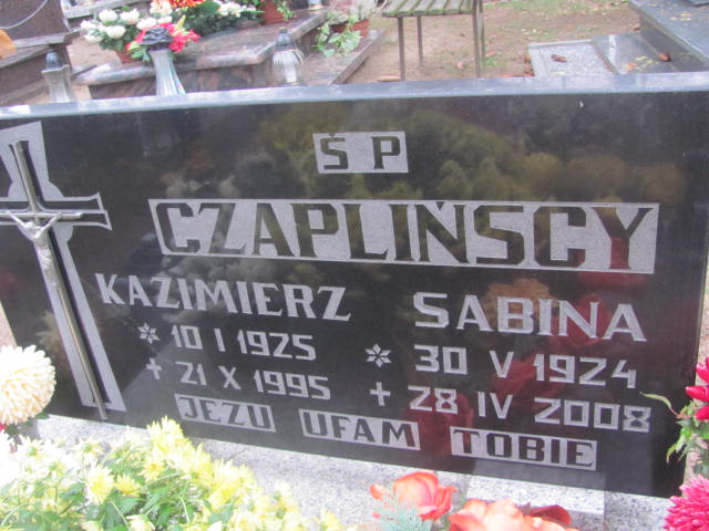 Kazimierz Czapliński 1925 Borne Sulinowo - Grobonet - Wyszukiwarka osób pochowanych