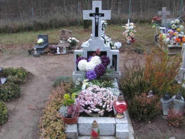 Grób Bronisława Hajduk