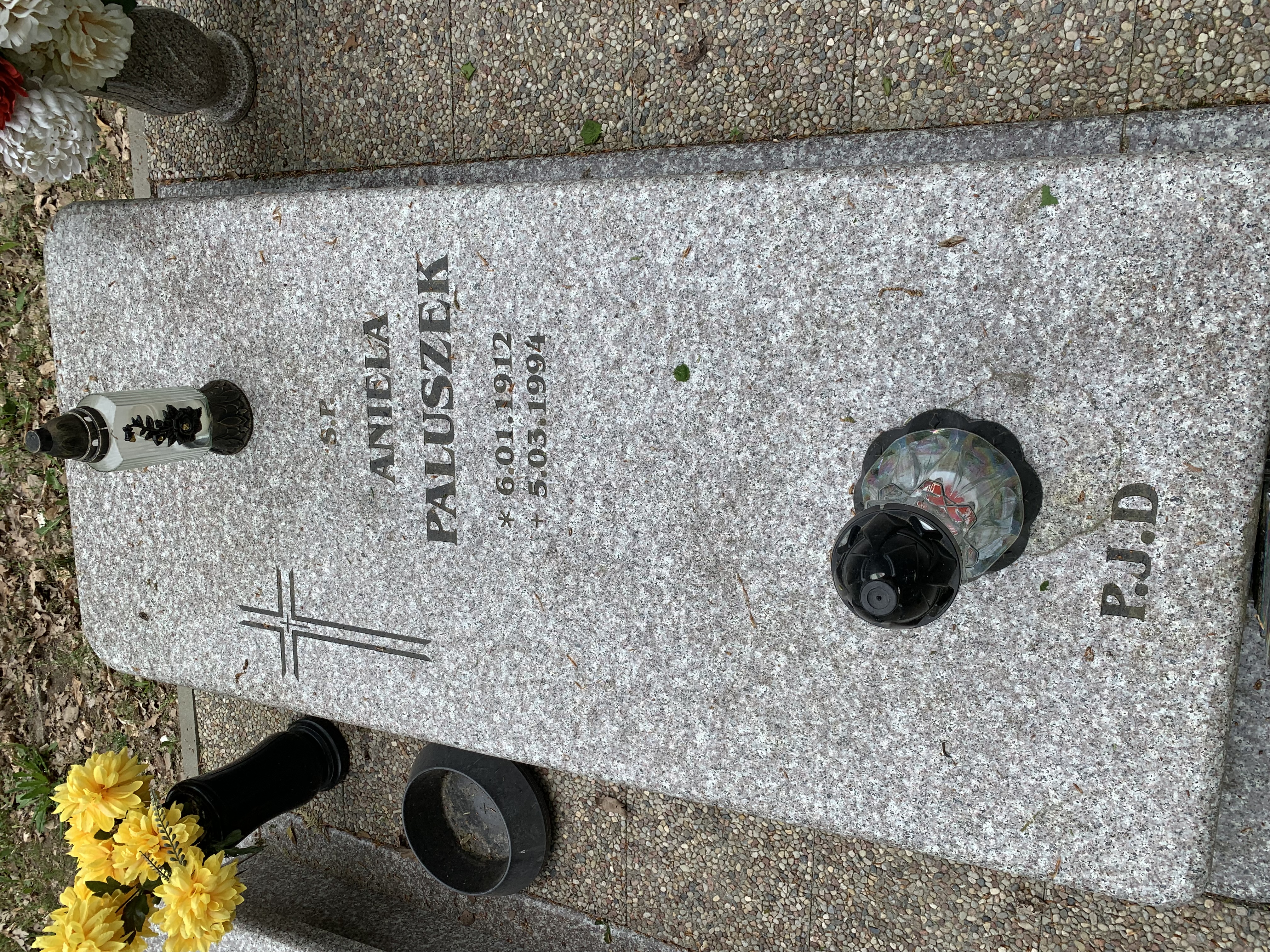 Grób Aniela Paluszek