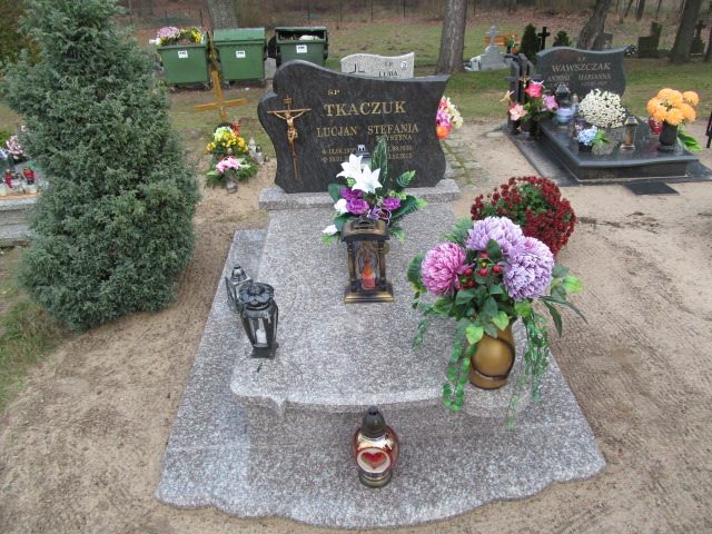Grób Lucjan  Tkaczuk