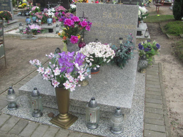 Grób Wawrzyniec Saja