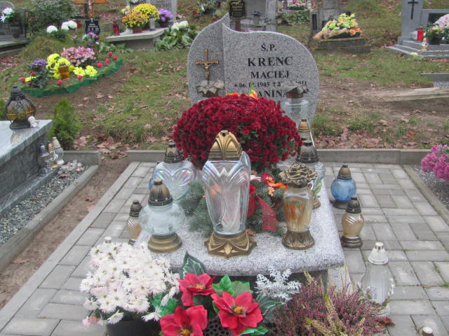 Grób Janina  Krenc